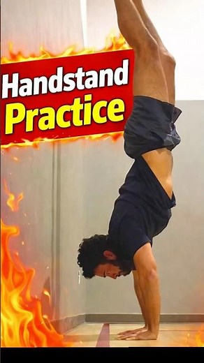 Wrist Warm-Up and Handstand Practice 🧘🏽🤸🏽