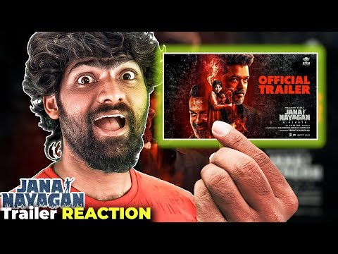 JANA NAYAGAN Trailer Reaction💥🤯🥵 Thalapathy Vijay | H Vinoth | TVK | Anirudh | Podcast Tamilan
