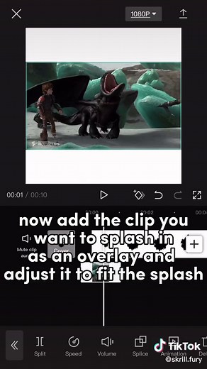 Ink Splash Overlay Tutorial on Capcut: Step-by-Step Guide