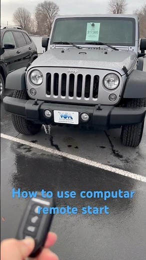 How to use compustar remote start. #remotestart #aftermarketparts #howto