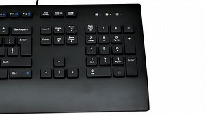 Logitech K280e Pro Wired Business Keyboard for Windows/Linux/Chrome, USB Plug-and-Play, Full-Size,