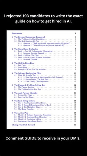 Ayush Singh on Instagram: "Comment GUIDE to receive free pdf in your DM's. #ai #machinelearning #coreml #datascience"