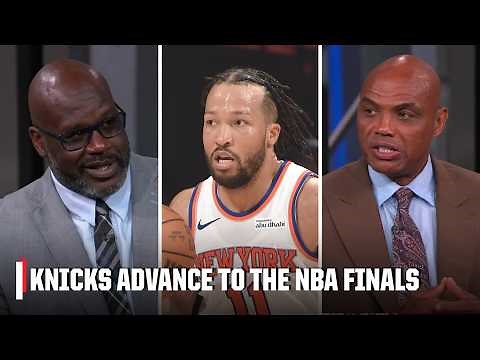 Knicks vs. Cavaliers REACTION 🍿 New York advances to first NBA Finals in 27 YEARS | Inside the NBA