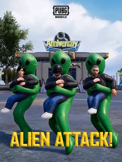 PUBG Mobile's Hilarious Alien Invasion Arrives