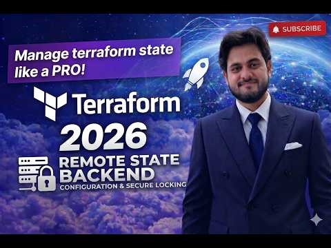 Manage Terraform State Like a PRO | Remote Backends & Locking #devops #terraform #aws #2026
