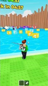 Fishing for Brainrot Luck Blocks!