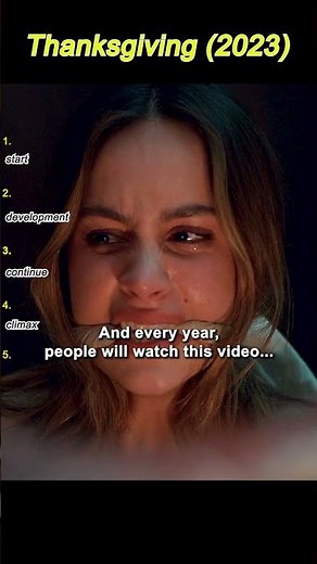 Thanksgiving | The Masked Killer Serves a Human Meal as One Girl Escapes