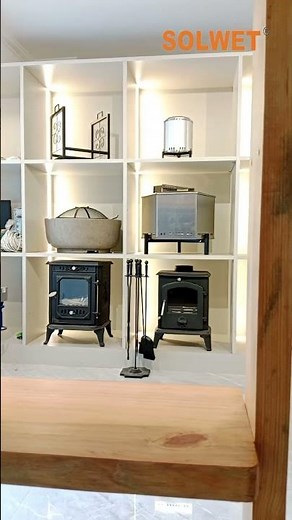 SOLWET WOOD BURNING FIREPLACE & FIREPIT