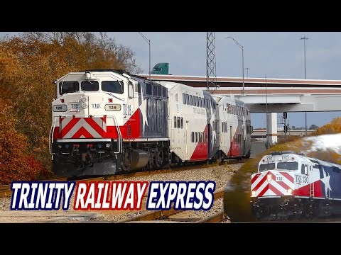 EMD's on the Trinity Railway Express