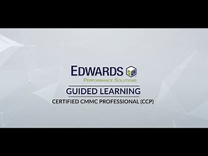 Certified CMMC Professional (CCP) Guided Learning Promo