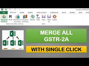 MERGE ALL GSTR-2A