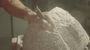 Heavy Stone Sculpting Process Man Hand Stock Footage Video (100% Royalty-free) 3709863333 | Shutterstock