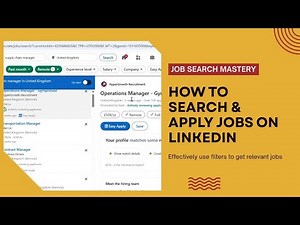 How to Search & Apply for Jobs on LinkedIn | Step-by-Step Guide 2025