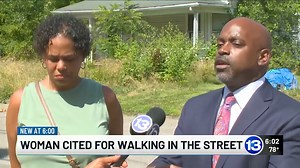 19K views · 245 reactions | Toledo Police handcuff and give a young woman a citation for walking in the street. She was walking to work. | Alexis Means 13abc | Facebook