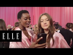 Victoria's Secret Backstage Karaoke | ELLE