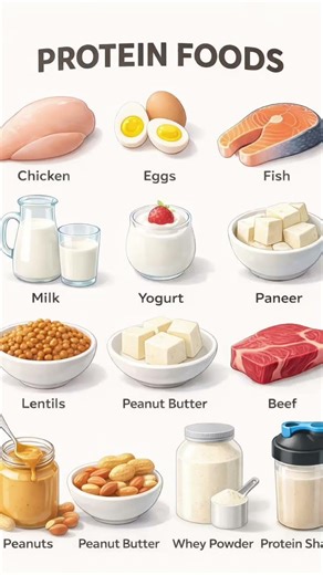 Best Protein Foods for Muscle Gain 💪 (Real Results!)