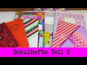 Back to School - 8 Ideas to Decorate School Notebooks PART 2 - Diaries