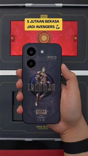 POCO X8 Pro Iron Man Edition! 🔥 | si cakep ILY 3000 ✨