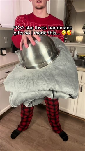 Do you think she’ll like it?. 🥹🙏 #cozy #warm #blanket #nap #anemic