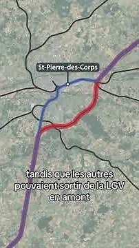 Why did this stretch of high-speed rail close? #history #railway #tgv #sncf
