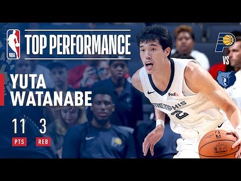 Yuta Watanabe has a Strong Performance for Memphis in Overtime Thriller! | 2018 NBA Preseason