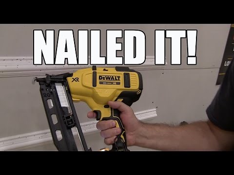 DeWALT DCN660 20V Brushless 16 Gauge Finish Nailer - Sneak Peek!