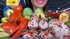 Hello Friends, Welcome back to my video! Asmr Spicy Seafood Boil Extreme Sour Mango (lobster Giant Cuttlefish Baby Octopus) 먹방 Sounds|| #HungryASMR If you like my videos, Please don't forget to FOLLOW my PAGE | Thanks to FACEBOOK! #asmr #mukbang #asmrmukbang #mukbangasmr #foodporn #foodie #asmreatingsounds #massiveeating #massivefeast #massivemukbang #asmreatingshow #asmrsounds #asmrfood #asmrvideo #notalkingasmr #asmreating #eatingsounds #asmrcommunity #makan #asmrindonesia #asmrindia #asmr