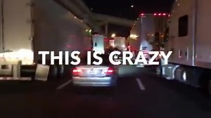 Hwy 59 reopens after dozens of 18-wheelers, cars stranded on freeway