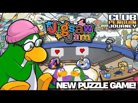 JIGSAW JAM MINI-GAME! 🧩NEW PERMANENT LOOKOUT ROOM 🎨| Club Penguin Journey