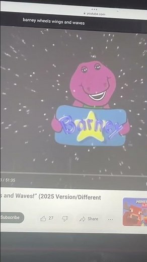 Barney Home Video Logo (2025)