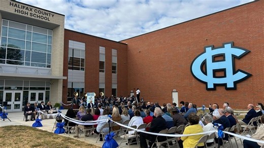 Halifax County celebrates new high school opening with ribbon cutting