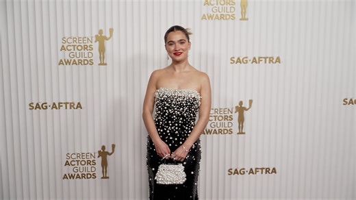 Haley Lu Richardson’s red-carpet style is chaos in the best way