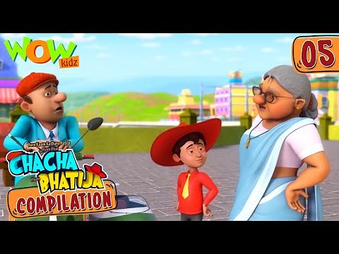 Chacha Bhatija | Compilation 05 | Funny Animated Stories | Wow Kidz