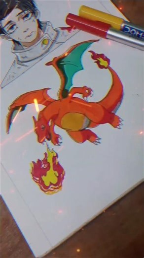 Charizard Drawing Tutorial (Quick & Easy)