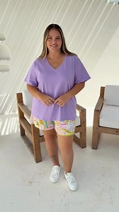 Your everyday tee, upgraded ✨ These relaxed V-neck tees are soft, stretchy and made for all-day ease. Designed for confidence and comfort, they’re easy to dress up or down, layer or wear on their own. Shop now and find your perfect colour 💕 | Proud Poppy Clothing