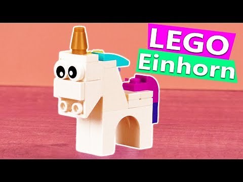 LEGO EINHORN bauen | Anleitung für süßes Unicorn aus Lego zum selber machen, ganz einfach für Kinder