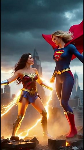 ⚔️ Wonder Woman vs Supergirl