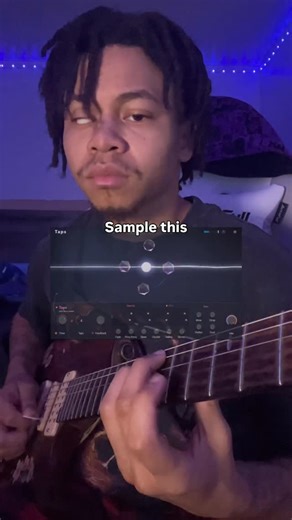 Dante Swan on Instagram: "Trying the new Taps and Portals by @lunacyaudio pretty fun delay concept #samplethis #guitar #undergroundrap"