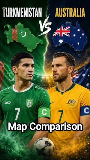 Turkmenistan vs Australia | Country Size Comparison on Map 🌍 | NavigeoMaps