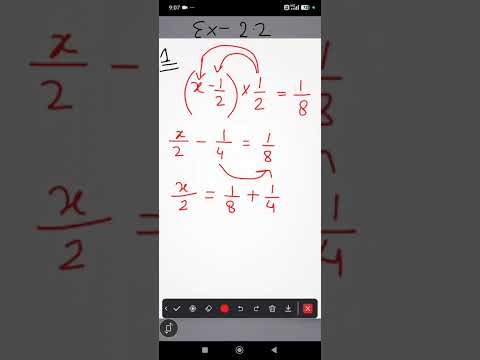 Class-8 NCERT linear equation in one variable Ex.-2.2
