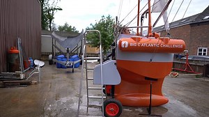 Man wants to break world record by crossing Atlantic in teeny tiny boat