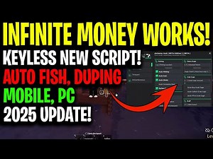 Fisch Script for INFINITE Money! 🐟 NO KEY, AFK Auto Fish, Dupe, Auto Farm Roblox Fisch Macro Mobile