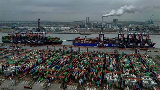 ABB ska bygga elsystem vid jättehamnen i Rotterdam