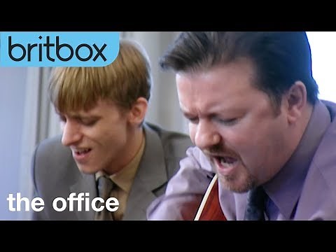 David Brent Performs "Free Love Freeway" | The Office