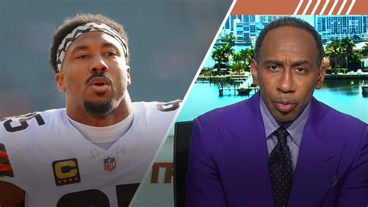 Stephen A.: Myles Garrett has 'every right to feel the way that he feels'