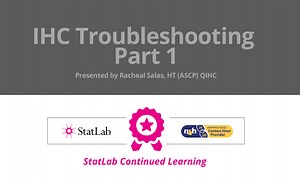 IHC Troubleshooting Part 1