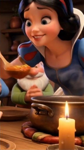 You've never seen this story like this before 🍎 #snowwhite #story