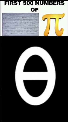 Writing every digit of pi | Part 1| #math #education