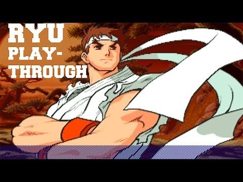 Street Fighter Alpha 3: Ryu Playthrough