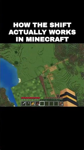 minecraft core HOW THE SHIFT ACTUALLY WORKS IN MINECRAFT